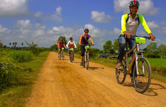 Half day countryside tour on bike